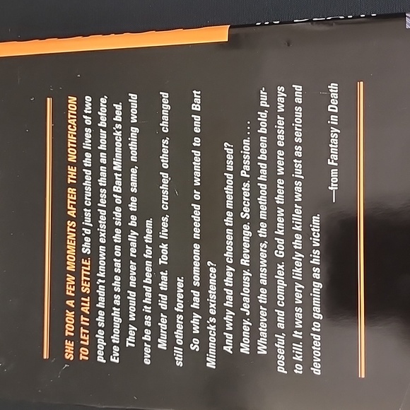 JD Robb‎ Fantasy in Death Hardback - Picture 5 of 10